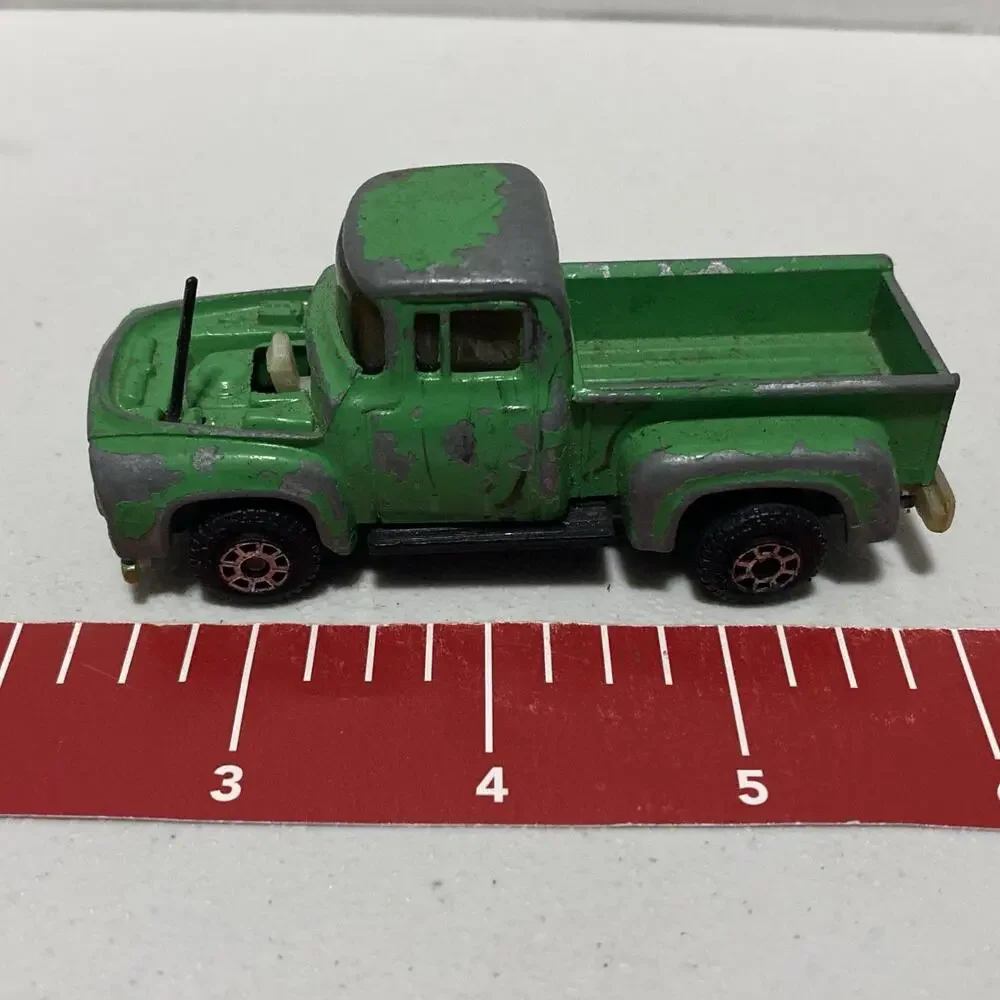 Lot Of Four Vintage Toy Cars Ambulance Truck Sportscar Futuristic Vehicle